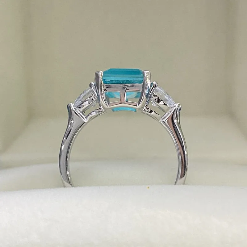 Tourmaline Gemstone Ring 925 Sterling Silver For Women Fine Jewelry