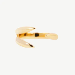 Triple Twisted Claw Ring