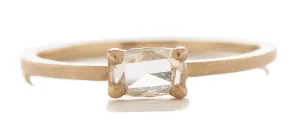 Twinkling Horizontal Diamond Ring