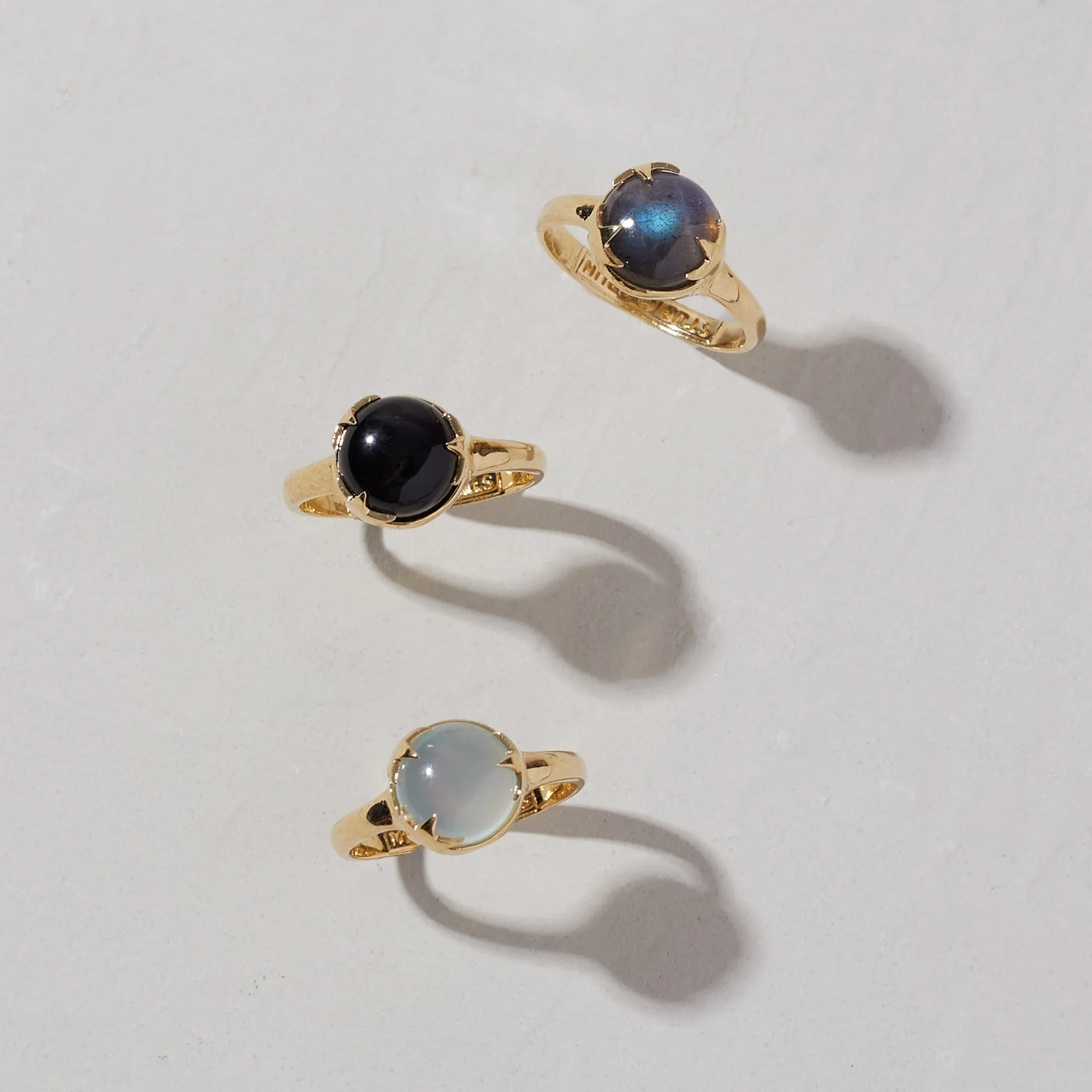 Under The Stars Ring in Labradorite