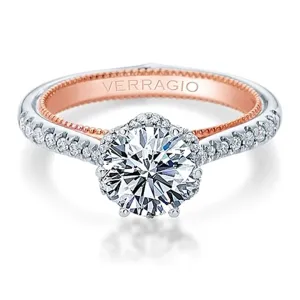 Verragio Pave Diamond Engagement Ring