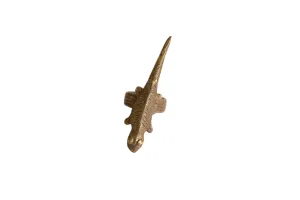 Vintage African Bronze Lizard Ring