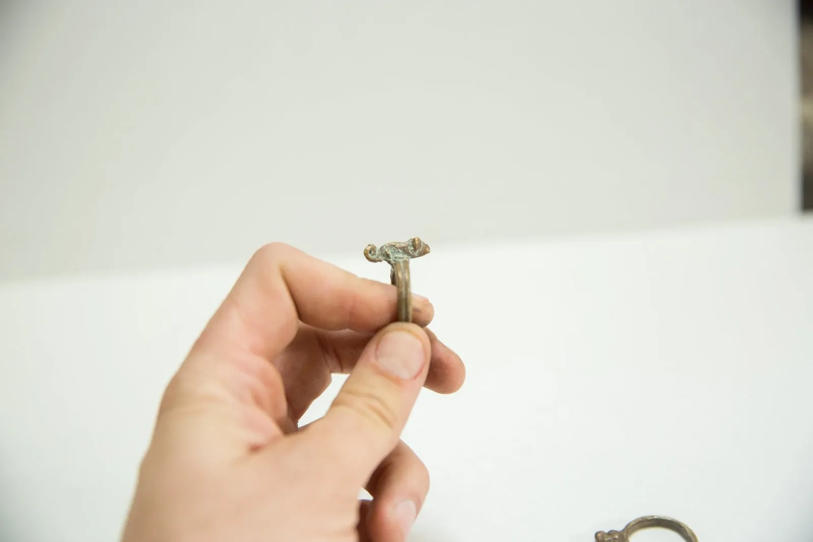 Vintage African Bronze Ring