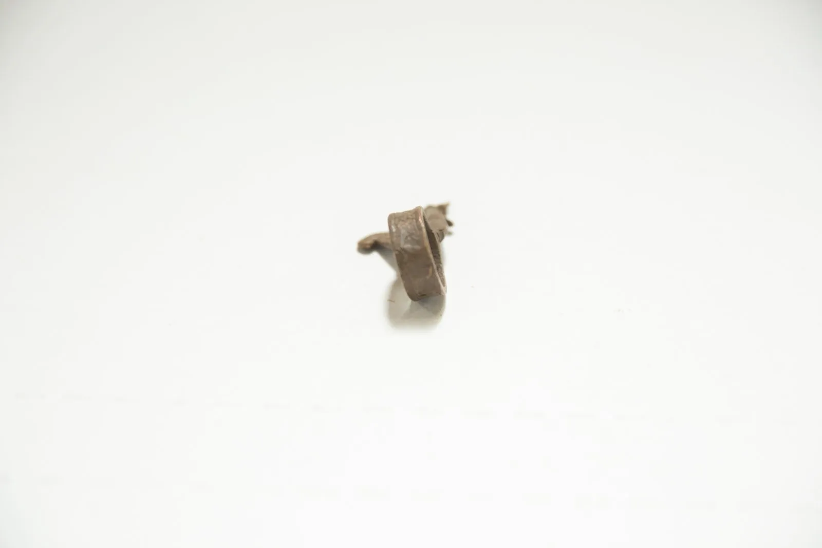 Vintage African Bronze Rooster Ring