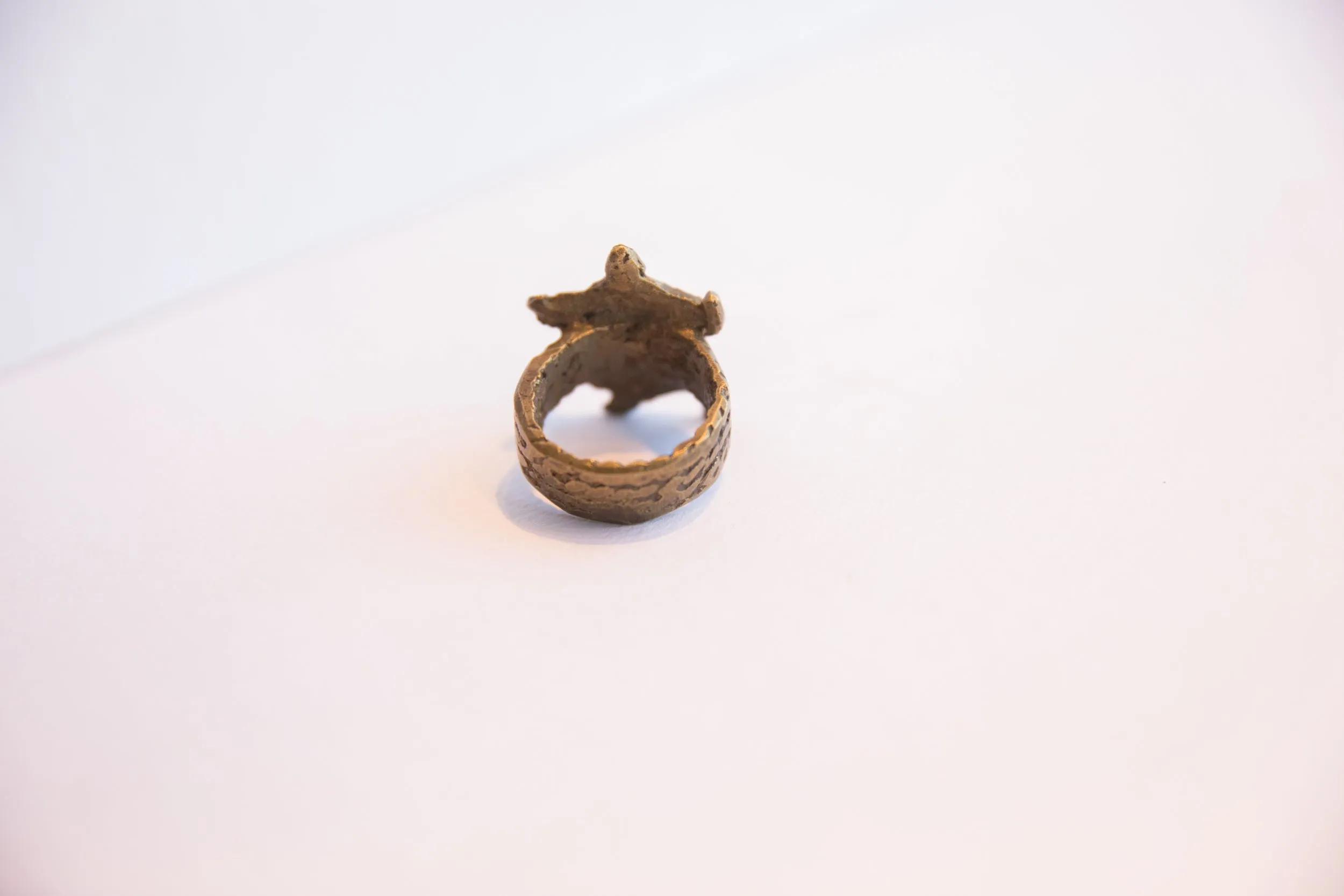 Vintage African Turtle Ring