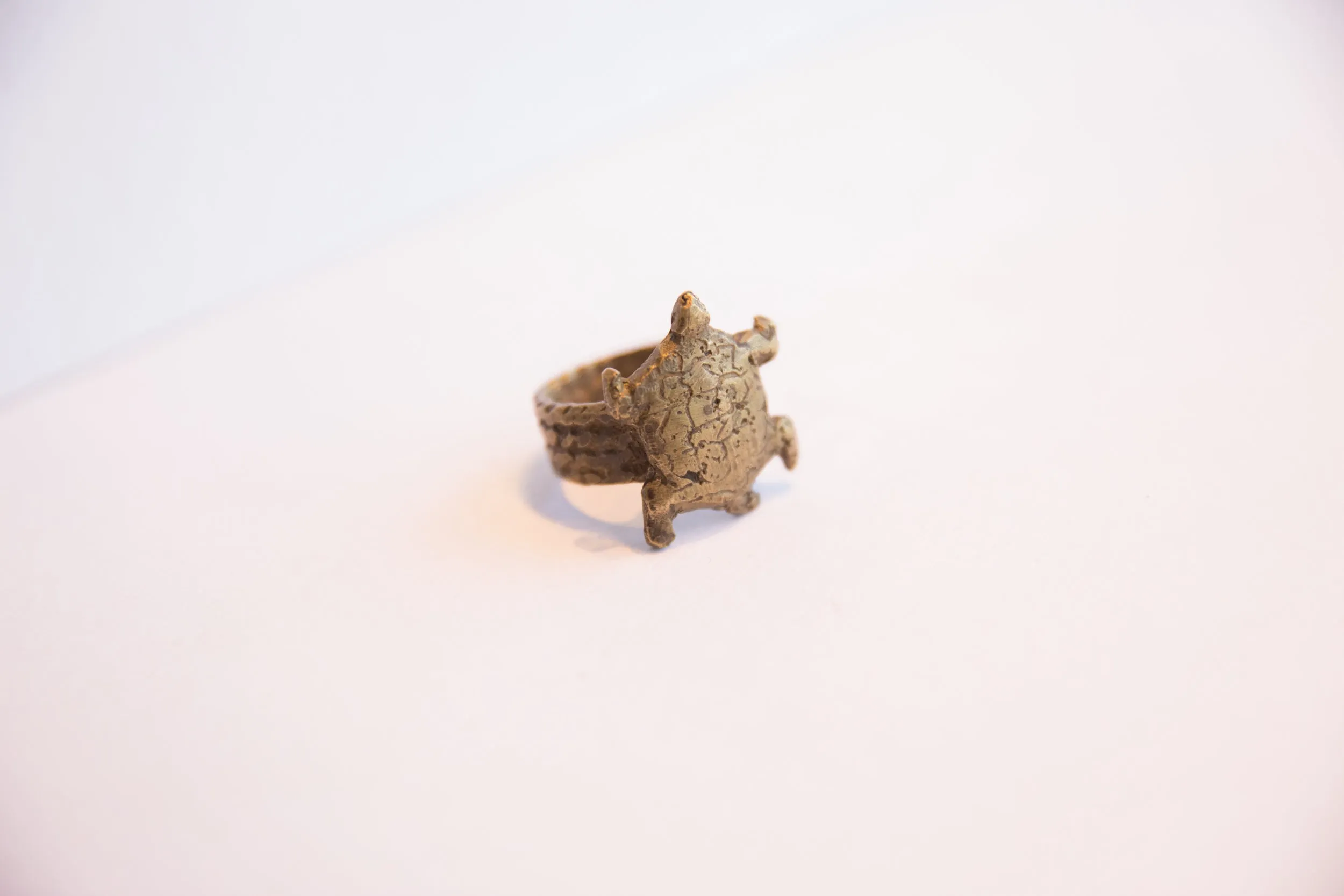 Vintage African Turtle Ring