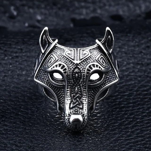 Vintage Gothic Biker Rings