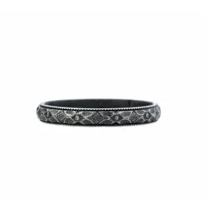 Women's Diamond Pattern Ring Band